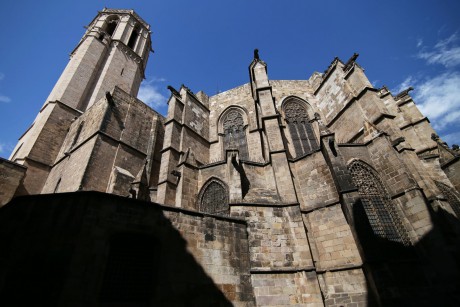 2018_03_Barcelona_katedrála sv. Kříže a sv. Eulálie_exteriér_19