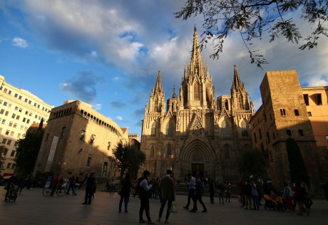 2018_03_Barcelona_katedrála sv. Kříže a sv. Eulálie_exteriér_24