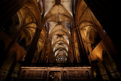 2018_03_Barcelona_katedrála sv. Kříže a sv. Eulálie_interiér_24