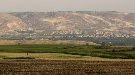 Pohled ze silnice 90 do Jordánska – kopie