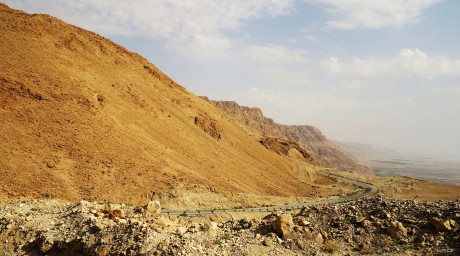 Judská poušť - nad Mrtvým mořem