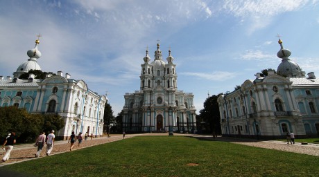 Rusko - Sankt Peterburg - Katedrála ve Smolném klášteře