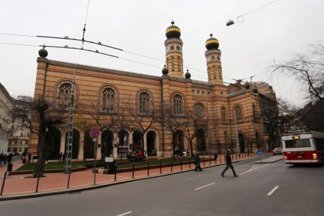 Budapešť - Velká synagoga a památník holokaustu (1)