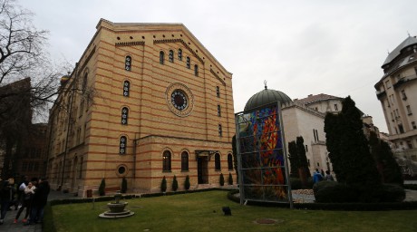 Budapešť - Velká synagoga a památník holokaustu (34)