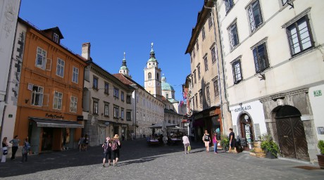 Lublaň - Cyrilometodějské náměstí