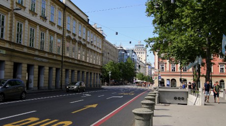 Lublaň - hlavní ulice -Slovenska cesta