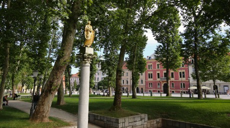 Lublaň - památník římského tábora Emona