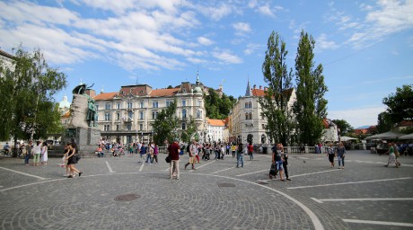 Lublaň - Prešerenovo náměstí (1)