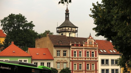002-Roudnice nad Labem - věž Hláska