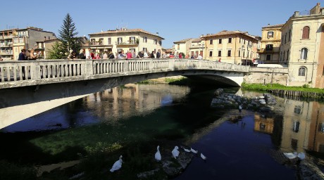 002_Rieti_zbytky římského mostu přes řeku Velino