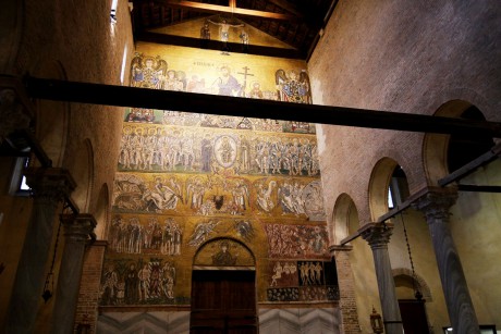 Torcello_Katedrála Santa Maria Assunta (639-1008)_mozaika Posledního soudu-západní stěna (5)