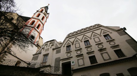 Český Krumlov - kostel sv. Víta (2)