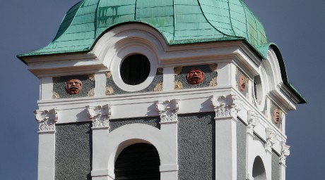 Český Krumlov-bývalý kostel svatého Jošta