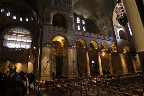 Benátky_Bazilika sv. Marka_interiér (5)