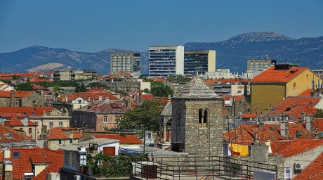 2017_07_Chorvatsko_Split_katedrála sv. Domnia_pohled ze zvonice (1)