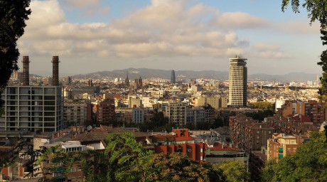 Barcelona_panorama z Montjuicu_02