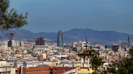 Barcelona_panorama z Montjuicu_06