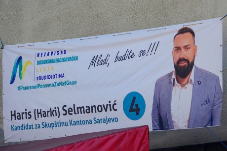 Předvolební kampaň 2018 v Sarajevu (1)