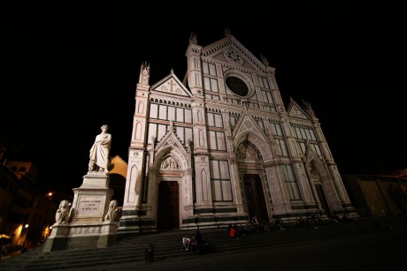 Florencie_bazilika Santa Croce_exteriér (2)