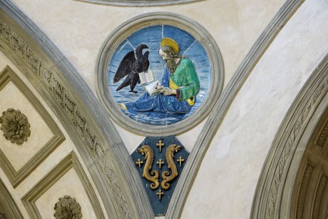 Florencie_bazilika Santa Croce_exteriér_pohled_Cappella Pazzi (10)