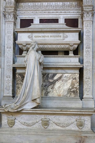 Florencie_bazilika Santa Croce_památník Gioacchino Rossini (1)