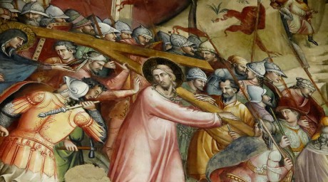 Florencie_bazilika Santa Croce_Příběhy Panny Marie_ fresky Taddeo Gaddiho v kapli Baroncelli_1328_38   (3)