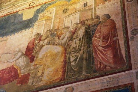Florencie_Santa Croce_interiér_Cappella Peruzzi (3)