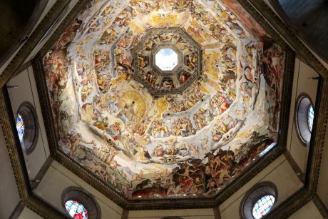 Katedrála Santa Maria del Fiore_kupole_freska Poslední soud_Giorgio Vasari (1)