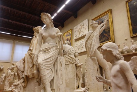Florencie_Galleria del Accademia_sál 19. století (6)