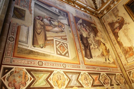 Florencie_Santa Maria Novella_interiér_Cappella Bardi