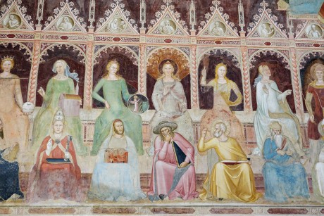 Florencie_Santa Maria Novella_interiér_klášter_Kaple Španělů_Andrea da Firenze_1366-68 (9)