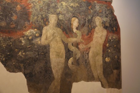 Florencie_Santa Maria Novella_klášter_fresky Paola Uccella_terra verde (3)