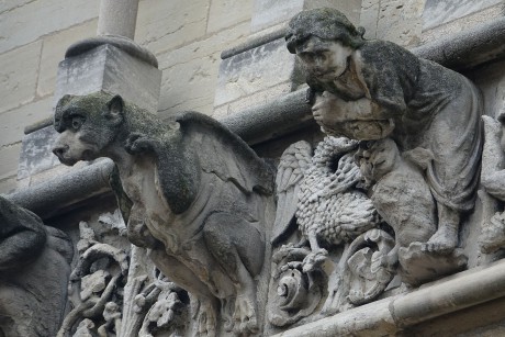 Dijon-kostel Notre-Dame-exteriér_západní průčelí (7)