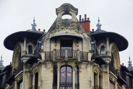 Dijon_styl Art nouveau_architekt Louis Perreau