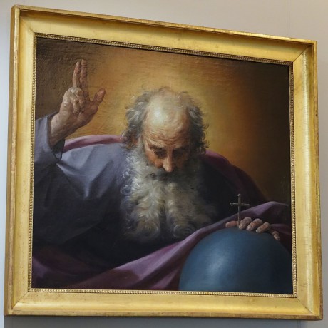 Dijon_Muzeum krásných umění_Guido Reni_Věčný Otec žehná světu