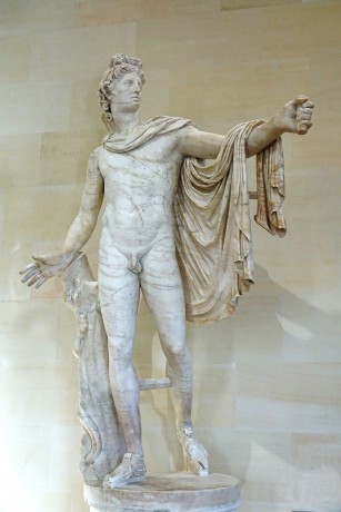 Dijon_Muzeum krásných umění_Charles-Alexandre Renaud_Apolón Belvederský_1779