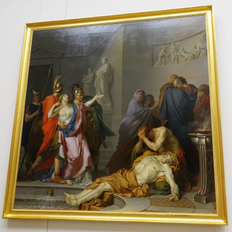 Dijon_Muzeum krásných umění_Jean-Charles-Nicaise Perrin_Senekova smrt_1788