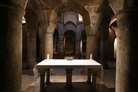 Dijon_katedrála svatého Benigna Dijonského_krypta_po roce 1001 (21)