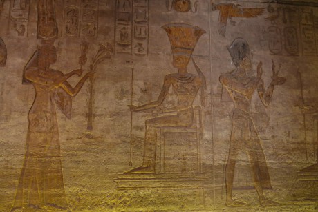 Abu Simbel - Malý chrám bohyně Hathor a královny Nefrtari-0015