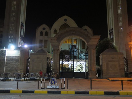 Asuán - koptská ortodoxní katedrála archanděla Michaela -0002