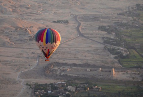 Luxor - Thébská nekropole - let balónem-0037