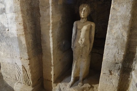 Egypt - Alexandrie - katakomby Kóm el Shokafa-0029