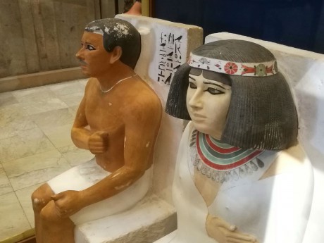 Káhira - Egyptské muzeum - rahotep a Nofret