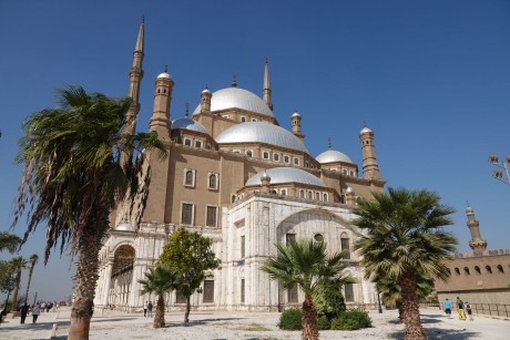 Káhira - citadela - mešita Muhammada Alího - Alabastrová mešita-0002