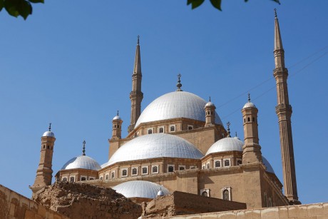 Káhira - citadela - mešita Muhammada Alího - Alabastrová mešita-0003