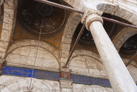Káhira - citadela - mešita Muhammada Alího - Alabastrová mešita-0004