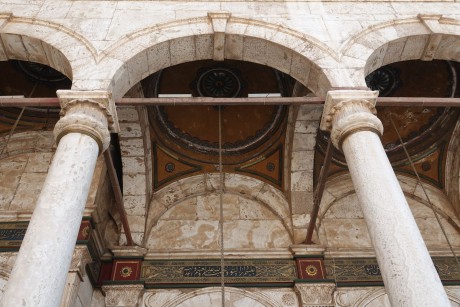 Káhira - citadela - mešita Muhammada Alího - Alabastrová mešita-0007