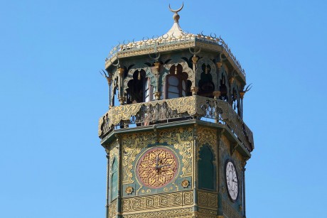 Káhira - citadela - mešita Muhammada Alího - Alabastrová mešita-0008