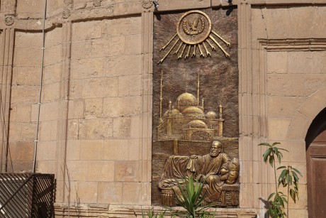 Káhira - citadela - mešita Muhammada Alího - Alabastrová mešita-0023
