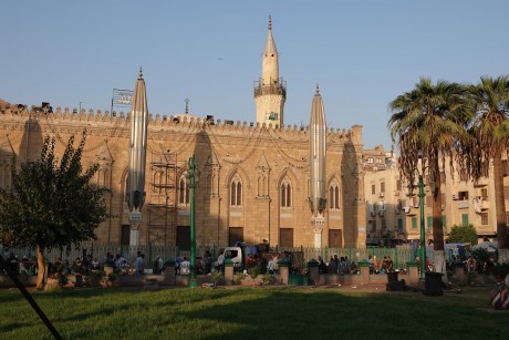 Káhira - mešita Al-Hussein